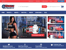 Tablet Screenshot of musclenutrition.com